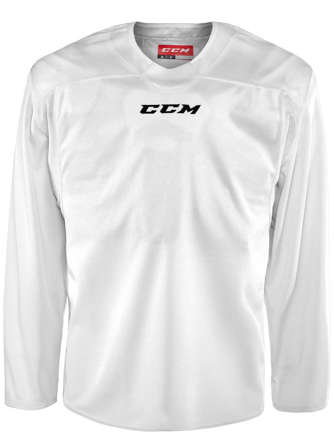 CCM 6000 Practice Hockey Jersey White/Red Ice Warehouse