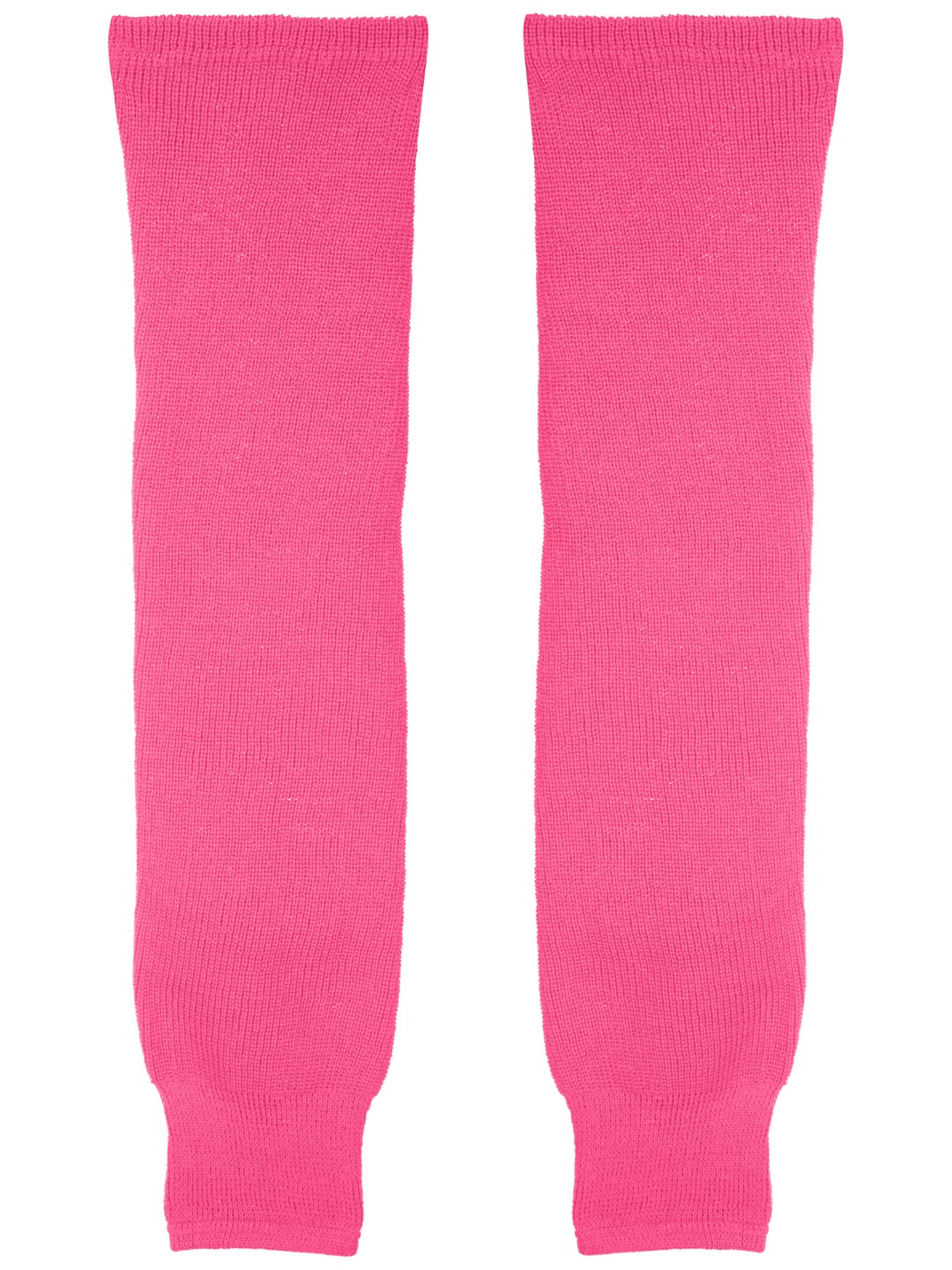 CCM S100P Solid Knit Hockey Socks Pink Ice Warehouse