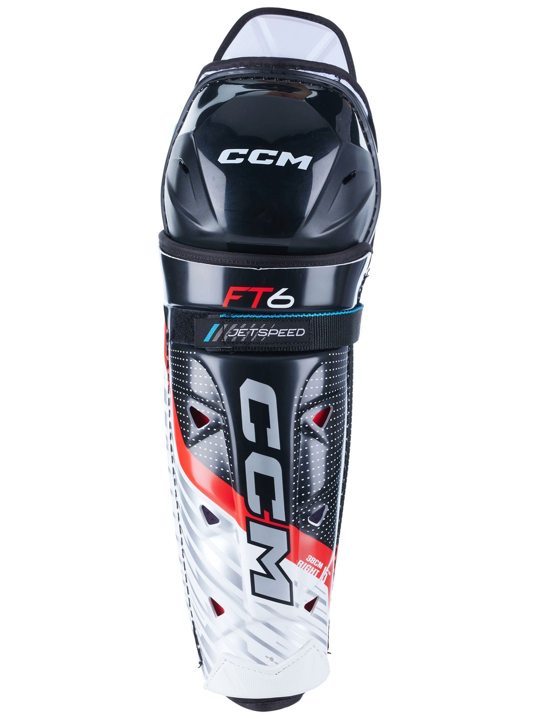 CCM Jetspeed FT6 Hockey Shin Guards Inline Warehouse
