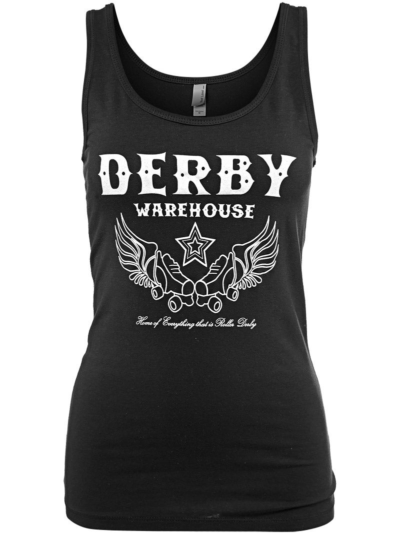 Derby Warehouse "Wings" Tank Black Derby Warehouse