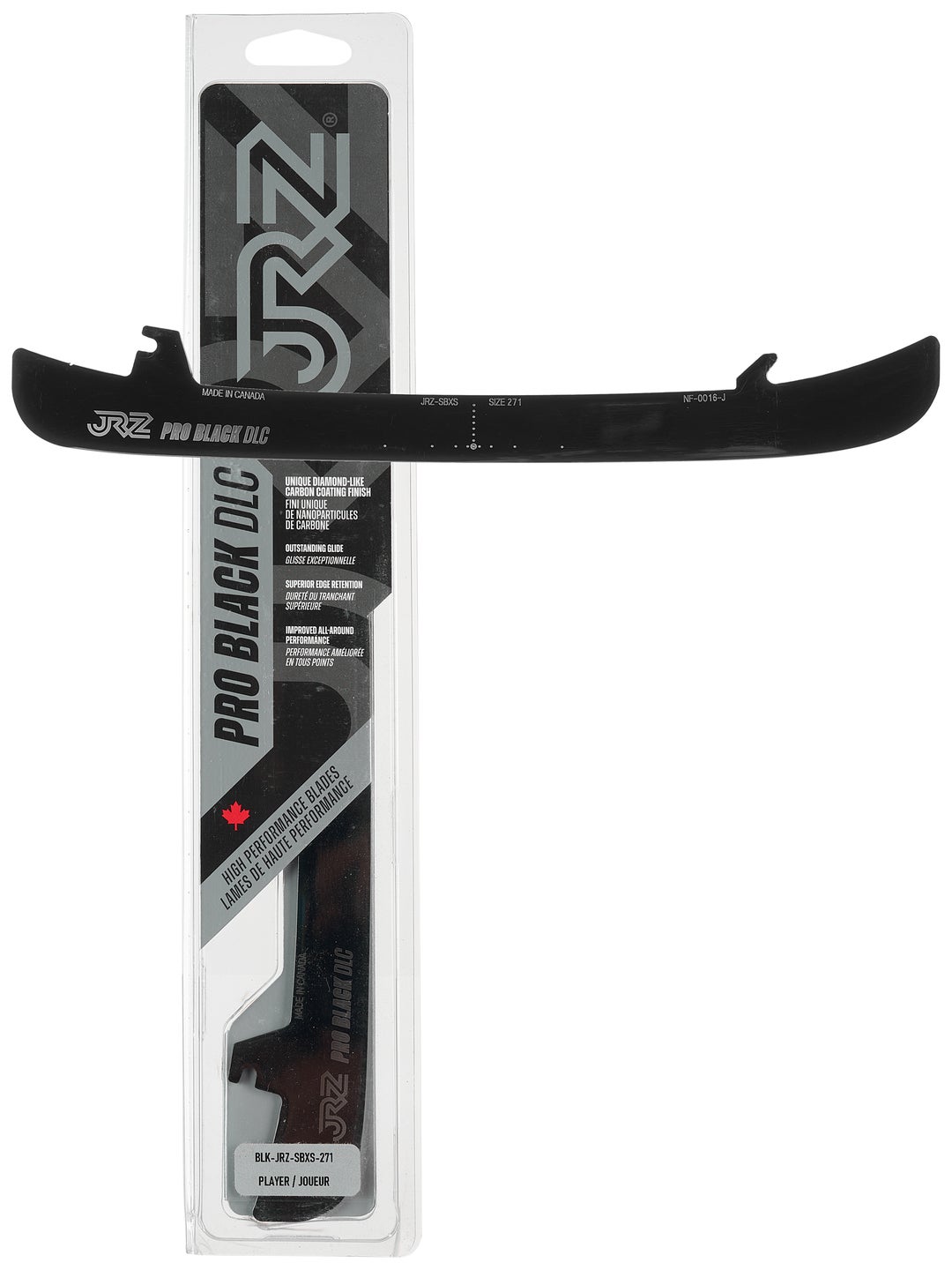 JRZ SpeedBlade XS Black Steel Runners Ice Warehouse