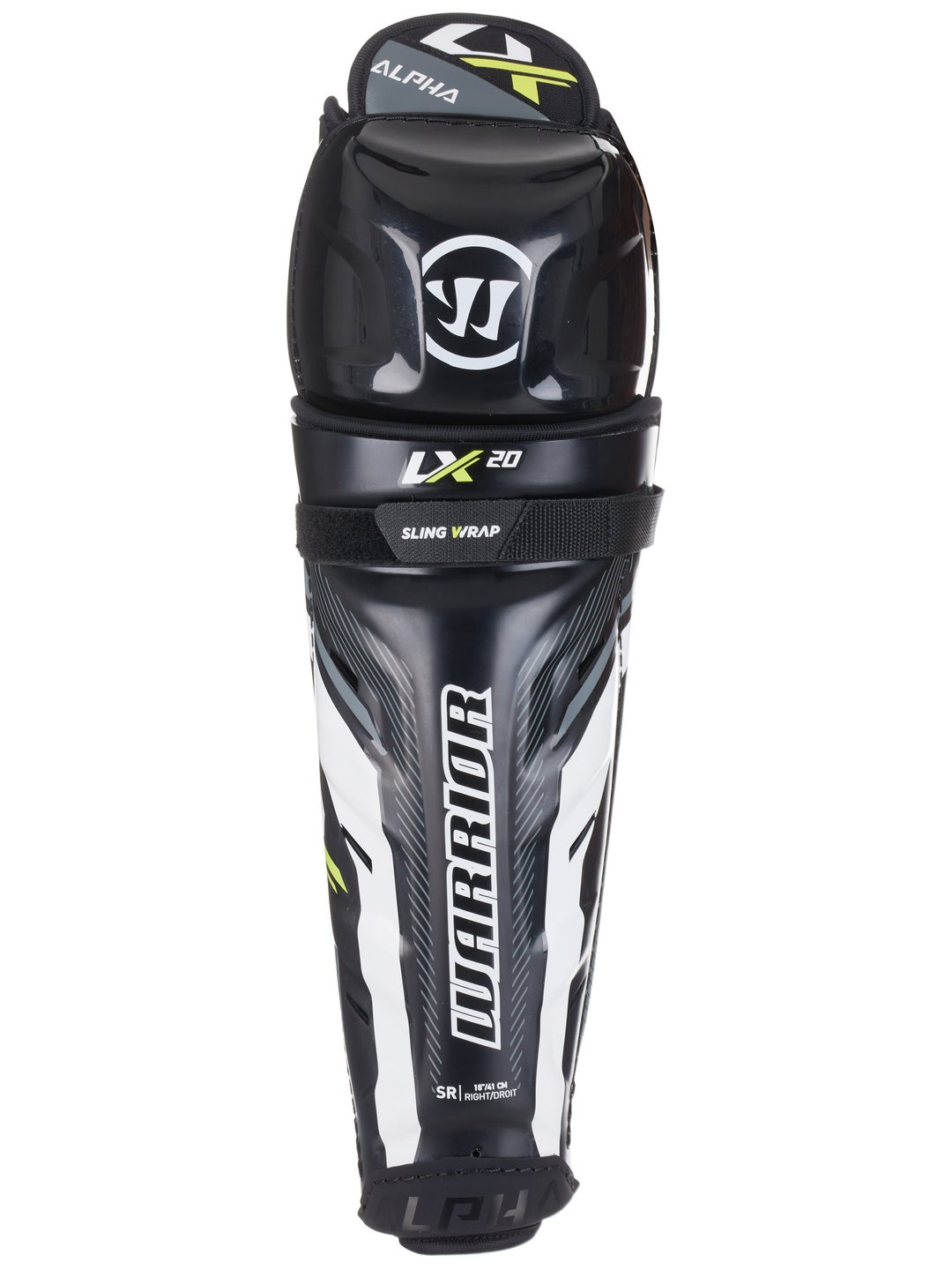Warrior Alpha LX 20 Hockey Shin Guards Ice Warehouse