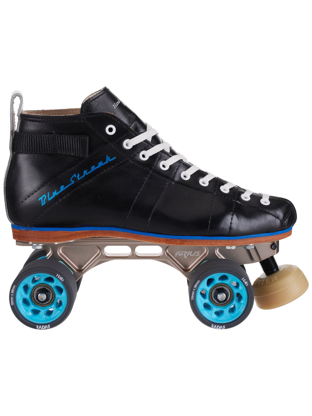 Riedell Blue Streak Platinum Skates Derby Warehouse
