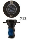 Kizer Superbolts M6 Frame Mounting Bolts L12 L15 L18