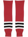 CCM S100P NHL Knit Hockey Socks - Chicago Blackhawks