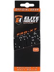 Elite Pro-X7 Wide Hockey Skate Laces Unwaxed