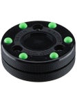 Green Biscuit Roller Hockey Puck