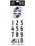 SportStar Official NHL Team Hockey Helmet Decal Sets