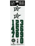 SportStar Official NHL Team Hockey Helmet Decal Sets