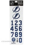 SportStar Official NHL Team Hockey Helmet Decal Sets