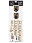 SportStar Official NHL Team Hockey Helmet Decal Sets