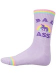 Sock It to Me Athletic Ribbed Crew Socks