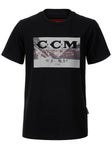 CCM Holiday Black  T Shirt - Youth