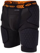Shock Doc Hex Comp Impact Jock Short Black SR LG