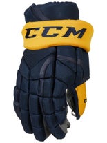 CCM HG12 Pro Stock Gloves Predators Navy/Gold SR 14"