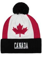 CCM 4 Nations Cup Canada Pom Knit Beanie - Senior