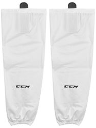 CCM SX5000 Mesh Hockey Socks - White
