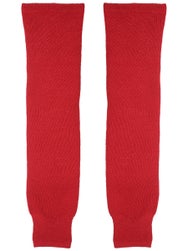 CCM S100P Solid Knit Hockey Socks - Red