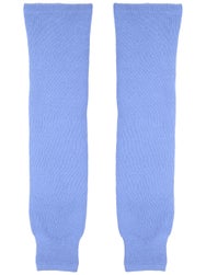 CCM S100P Solid Knit Hockey Socks - Sky Blue