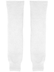 CCM S100P Solid Knit Hockey Socks - White