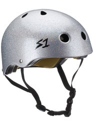 S1 Lifer Helmet Silver Gloss Glitter LG 