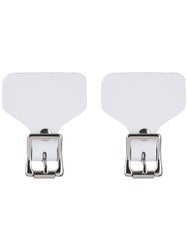 A&R Hockey Goalie Mushroom Style Top Buckle Pair