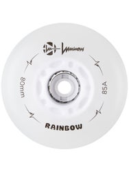 Luminous LED Light Up 76mm Inline Wheels 4pk