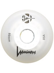 Luminous LED Light Up 76mm Inline Wheels 4pk