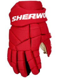 Sherwood Rekker NHL Team Stock Hockey Gloves- Detroit
