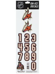 SportStar Official NHL Team Hockey Helmet Decal Sets