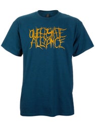 Queer Skate Alliance Metal Splatter T Shirt