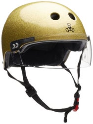 Triple 8 Certified Sweatsaver Helmet w/ Visor