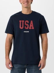 CCM 4 Nations Cup USA T Shirt - Men's