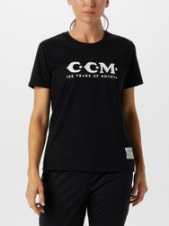 CCM 125 Years Historical Logos T Shirt - Women's