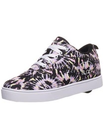 Heelys Pro 20 Ivory Ella Shoes - Black/White/Lavender