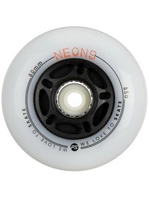 Powerslide Neons LED Wheels 80-90mm - 4pks