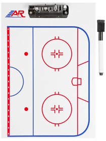 A&R Hockey Dry Erase Coaches Clipboard - 9" x 13"