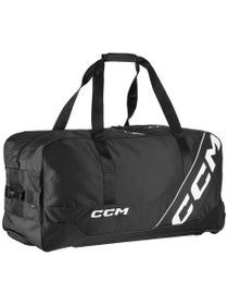 CCM 520 Player Wheel Bag Black/White 32"