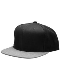 Spirit Inline 3D Snapback Hat - Black/Black