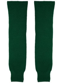 CCM S100P Solid Knit Hockey Socks - Dark Green