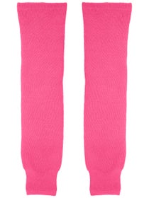 CCM S100P Solid Knit Hockey Socks - Pink