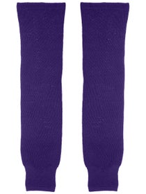 CCM S100P Solid Knit Hockey Socks - Violet