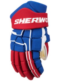 Sherwood Code NHL Team Stock Hockey Gloves - Montreal