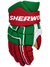 Sherwood Code NHL Team Stock Hockey Gloves - New Jersey