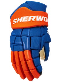 Sherwood Code NHL Team Stock Hockey Gloves - NYI