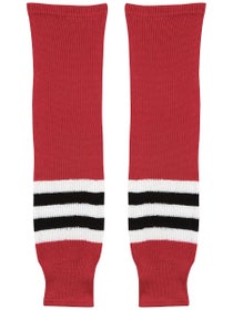 CCM S100P NHL Knit Hockey Socks - Chicago Blackhawks