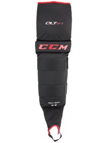 CCM QuickLite QLT Soft Street Hockey Shin Guards-Senior