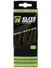 Elite ProSeries Prem Wide Hockey Skate Laces Unwaxed
