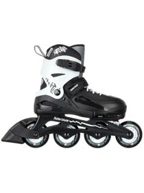 Rollerblade Fury Adjustable Skates - Black/White