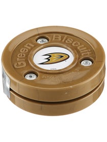 Green Biscuit Puck Anaheim Ducks 